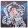 Painting Alexandra House Living Wood Astronaut 100 x 100 x 3 cm by Alexandra House Living, Paintings - Ref: D1622481, Price: ...