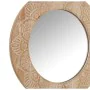 Miroir mural Alexandra House Living Naturel Bois 6 x 54 x 54 cm Rond de Alexandra House Living, Miroirs muraux - Réf : D16225...