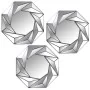 Wall Decoration Alexandra House Living Acrylic Plastic Melamin Mirror 3 Pieces by Alexandra House Living, Sculptures - Ref: D...