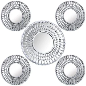 Mirror Set Alexandra House Living Silver Plastic 3 x 79 x 48 cm Circular by Alexandra House Living, Wall-Mounted Mirrors - Re...