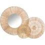 Miroir mural Alexandra House Living Jute Fibre naturelle 4 x 103 x 70 cm Rond de Alexandra House Living, Miroirs muraux - Réf...