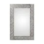 Wall mirror Alexandra House Living Silver Wood Rectangular 3 x 55 x 84 cm by Alexandra House Living, Wall-Mounted Mirrors - R...