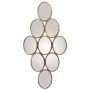 Wall mirror Alexandra House Living Golden Metal Circles 9 x 71 x 39 cm by Alexandra House Living, Wall-Mounted Mirrors - Ref:...