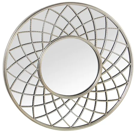 Wall mirror Alexandra House Living Silver Metal 9 x 79 x 80 cm Circular by Alexandra House Living, Wall-Mounted Mirrors - Ref...