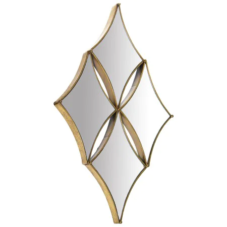 Espelho de parede Alexandra House Living Dourado Metal Cruz 5 x 67 x 44 cm de Alexandra House Living, Espelhos de parede - Re...