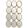 Espelho de parede Alexandra House Living Dourado Metal 12 x 16 cm 9 x 68 x 40 cm Redondo Oval de Alexandra House Living, Espe...