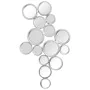 Wall mirror Alexandra House Living Silver Metal Circles 11 x 91 x 60 cm by Alexandra House Living, Wall-Mounted Mirrors - Ref...