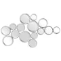 Wall mirror Alexandra House Living Silver Metal Circles 11 x 91 x 60 cm by Alexandra House Living, Wall-Mounted Mirrors - Ref...