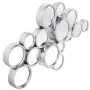 Wall mirror Alexandra House Living Silver Metal Circles 11 x 91 x 60 cm by Alexandra House Living, Wall-Mounted Mirrors - Ref...