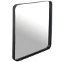 Wall mirror Alexandra House Living Black Metal Squared 4 x 54 x 54 cm by Alexandra House Living, Wall-Mounted Mirrors - Ref: ...