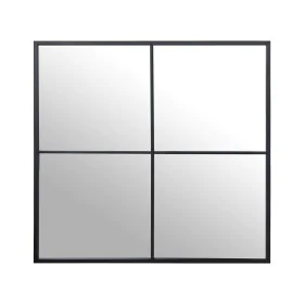 Espejo de pared Alexandra House Living Negro Metal Ventana 5 x 73 x 73 cm de Alexandra House Living, Espejos de pared - Ref: ...