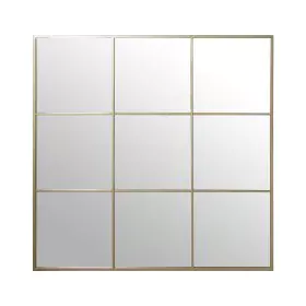 Wandspiegel Alexandra House Living Gold Metall Fenster 6 x 113 x 113 cm von Alexandra House Living, Wandspiegel - Ref: D16226...