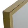 Espelho de parede Alexandra House Living Dourado Metal Janela 6 x 113 x 113 cm de Alexandra House Living, Espelhos de parede ...