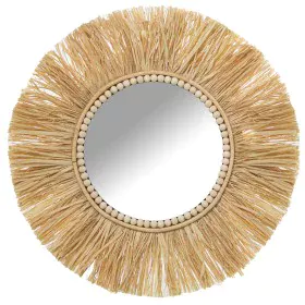 Wall mirror Alexandra House Living Natural Fibre 2 x 56 x 56 cm Circular by Alexandra House Living, Wall-Mounted Mirrors - Re...