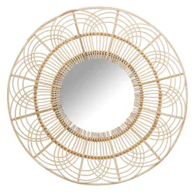 Miroir mural Alexandra House Living Rotin Fibre naturelle 2 x 54 x 54 cm Rond de Alexandra House Living, Miroirs muraux - Réf...