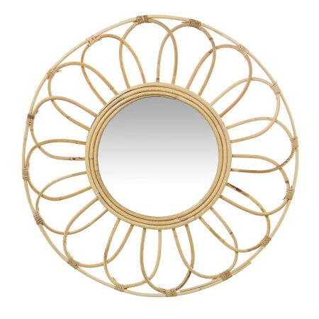 Wall mirror Alexandra House Living Natural Fibre 2 x 54 x 54 cm Circular by Alexandra House Living, Wall-Mounted Mirrors - Re...