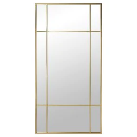 Wall mirror Alexandra House Living Golden Metal Rectangular 7 x 149 x 77 cm by Alexandra House Living, Wall-Mounted Mirrors -...