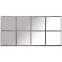 Wall mirror Alexandra House Living Black Silver Metal Window 8 x 151 x 79 cm by Alexandra House Living, Wall-Mounted Mirrors ...