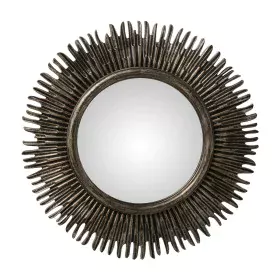 Miroir mural Alexandra House Living Gris foncé Plastique 5 x 54 x 59 cm Rond de Alexandra House Living, Miroirs muraux - Réf ...