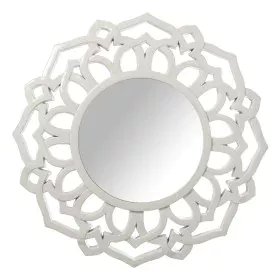 Miroir mural Alexandra House Living Blanc Plastique 4 x 54 x 57 cm Rond de Alexandra House Living, Miroirs muraux - Réf : D16...