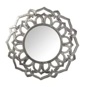 Wall mirror Alexandra House Living Silver Plastic 4 x 55 x 57 cm Circular by Alexandra House Living, Wall-Mounted Mirrors - R...