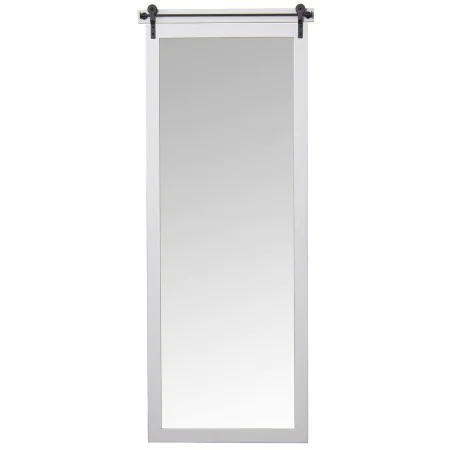 Wall mirror Alexandra House Living White Wood Rectangular 5 x 47 x 155 cm by Alexandra House Living, Wall-Mounted Mirrors - R...