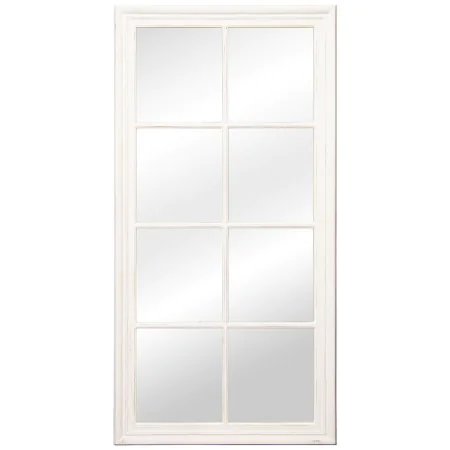 Wall mirror Alexandra House Living White Wood Rectangular 5 x 78 x 150 cm by Alexandra House Living, Wall-Mounted Mirrors - R...