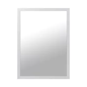 Wall mirror Alexandra House Living White Wood Rectangular 1 x 67 x 49 cm by Alexandra House Living, Wall-Mounted Mirrors - Re...