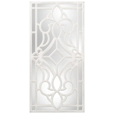 Retablo decorativo Alexandra House Living Blanco Madera Desgastado 4 x 76 x 41 cm de Alexandra House Living, Esculturas - Ref...