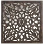 Decorative altarpiece Alexandra House Living Brown Wood 6 x 85 x 86 cm by Alexandra House Living, Sculptures - Ref: D1622792,...