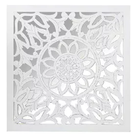 Decorative altarpiece Alexandra House Living White Wood 6 x 85 x 86 cm by Alexandra House Living, Sculptures - Ref: D1622793,...