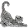 Decorative Figure Alexandra House Living Silver Acrylic Plastic Melamin Cat 19 x 8 x 26 + 15 x 7 x 21 cm by Alexandra House L...