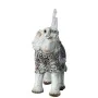 Figura Decorativa Alexandra House Living Branco Plástico Elefante 10 x 22 x 21 cm de Alexandra House Living, Colecionáveis - ...