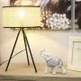 Figura Decorativa Alexandra House Living Branco Plástico Elefante 10 x 22 x 21 cm de Alexandra House Living, Colecionáveis - ...