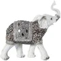 Figura Decorativa Alexandra House Living Branco Plástico Elefante 12 x 26 x 27 cm de Alexandra House Living, Colecionáveis - ...