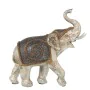 Deko-Figur Alexandra House Living Silberfarben Kunststoff Elefant 12 x 24 x 23 cm von Alexandra House Living, Sammlerstücke -...