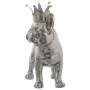 Statua Decorativa Alexandra House Living Argentato Plastica Cane Corona 14 x 26 x 25 cm di Alexandra House Living, Oggetti da...