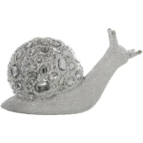 Decorative Figure Alexandra House Living Silver Plastic Snail 16 x 29 x 20 cm by Alexandra House Living, Collectables - Ref: ...