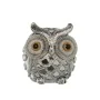 Figurine Décorative Alexandra House Living Argenté Acrylique Plastique Mélamine Hibou de Alexandra House Living, Pièces de co...