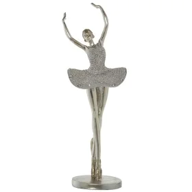 Figurine Décorative Alexandra House Living Argenté Plastique Ballerine 15 x 18 x 45 cm de Alexandra House Living, Pièces de c...