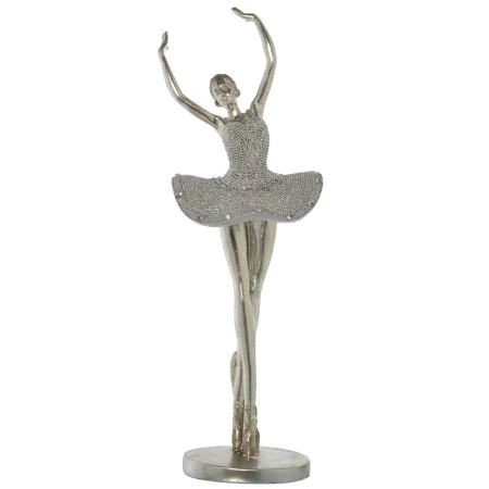 Deko-Figur Alexandra House Living Silberfarben Kunststoff Ballerina 15 x 18 x 45 cm von Alexandra House Living, Sammlerstücke...