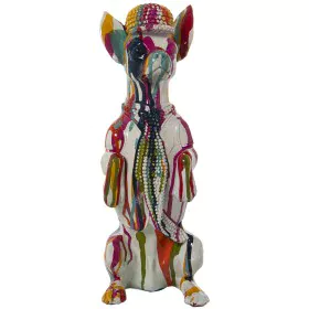 Figura Decorativa Alexandra House Living Multicolor Plástico Cão Quadro 16 x 13 x 30 cm de Alexandra House Living, Colecionáv...