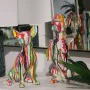 Decorative Figure Alexandra House Living Multicolour Plastic Dog Paint 16 x 13 x 30 cm by Alexandra House Living, Collectable...