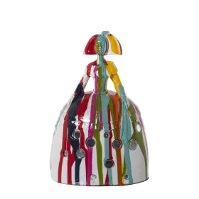 Statua Decorativa Alexandra House Living Menina Multicolore Acrilico Plastica Melammina 12 x 8 x 17 cm di Alexandra House Liv...