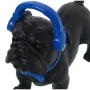 Figura Decorativa Alexandra House Living Azul Negro Plástico Perro Auriculares 11 x 22 x 19 cm de Alexandra House Living, Col...