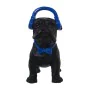 Figura Decorativa Alexandra House Living Azul Negro Plástico Perro Auriculares 11 x 22 x 19 cm de Alexandra House Living, Col...