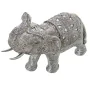 Figura Decorativa Alexandra House Living Prateado Plástico Elefante 15 x 32 x 30 cm de Alexandra House Living, Colecionáveis ...