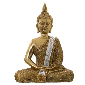 Deko-Figur Alexandra House Living Gold Kunststoff Buddha 18 x 30 x 40 cm von Alexandra House Living, Sammlerstücke - Ref: D16...