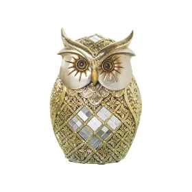 Decorative Figure Alexandra House Living Golden Acrylic Plastic Melamin Owl 12 x 9 x 18 cm by Alexandra House Living, Collect...