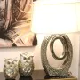 Decorative Figure Alexandra House Living Golden Acrylic Plastic Melamin Owl 12 x 9 x 18 cm by Alexandra House Living, Collect...